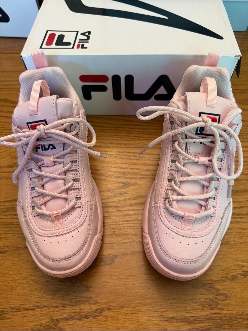 FILA Wmns Disruptor II Embroidery light pink 8.0